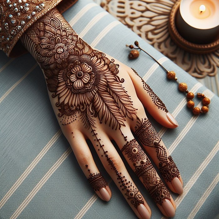 Right hand mehendi | Rajasthani mehndi designs, Mehndi art designs, Mehndi  design photos